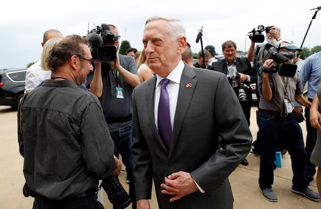 Mattis focusing on strategic security issues in China talks | iNFOnews.ca
