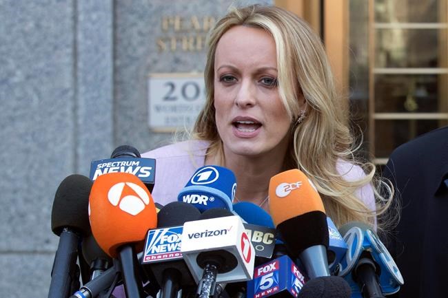 The Latest: Prosecutors cancel Stormy Daniels meeting | iNFOnews.ca