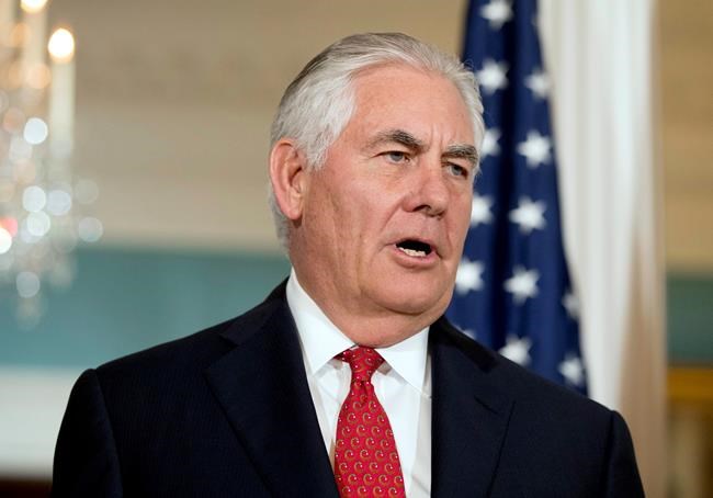 Tillerson: US prefers diplomacy with NKorea, but has options | iNFOnews.ca CP2142492526