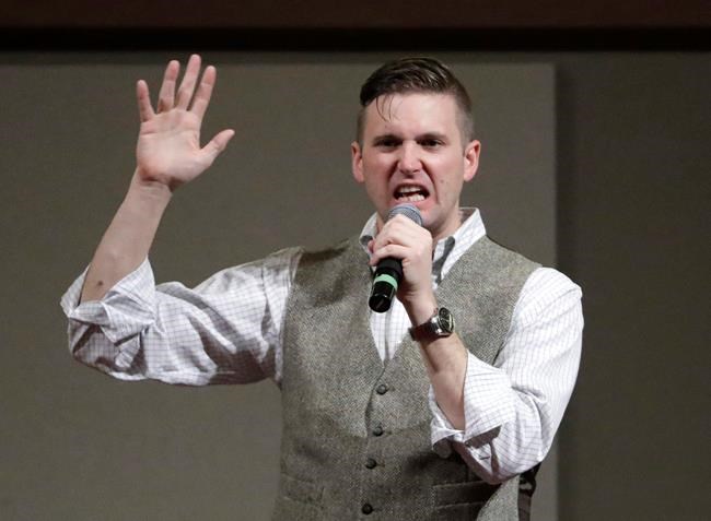 Strong reactions to upcoming white nationalist college stop | iNFOnews.ca CP764494455