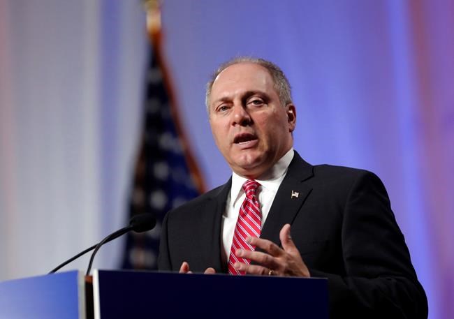 Congressman shot at baseball practice talks about new book | iNFOnews.ca CP21977981