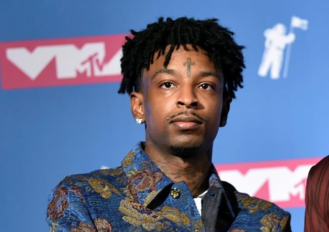 21 Savage 'wasn't hiding' being British, feared deportation | iNFOnews.ca