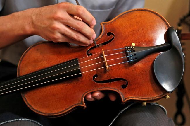 Masterpiece restored: Stolen Stradivarius will sing again | iNFOnews.ca