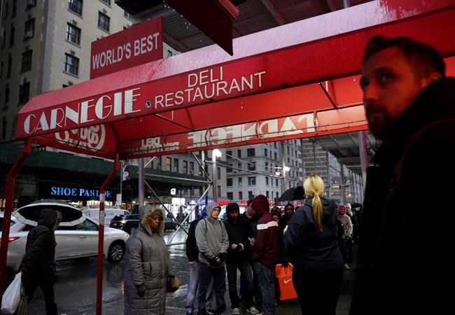 Thanks for the calories: NYC's Carnegie Deli says goodbye | iNFOnews.ca Thanks for the calories: NYC's Carnegie Deli says goodbye | iNFOnews.ca
