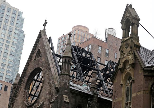Officials: Candles possible cause of NYC church fire | iNFOnews.ca
