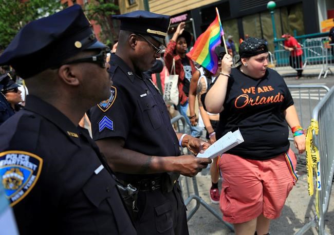 The Latest: Hillary Clinton Marching in NYC gay pride parade | iNFOnews.ca