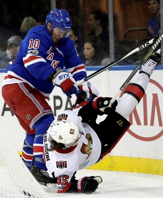 Lundqvist gets 63rd shutout, Rangers beat Senators 3-0 | iNFOnews.ca