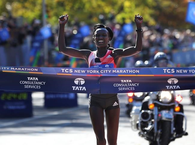 Kenya's Mary Keitany wins 3rd straight NYC marathon | iNFOnews.ca