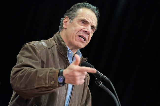 2nd former aide accuses Cuomo of sexual harassment | iNFOnews.ca