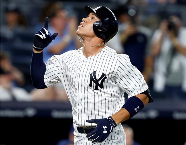 Judge hits 30th HR, breaks DiMaggio's mark for Yanks rookies | iNFOnews.ca Judge hits 30th HR, breaks DiMaggio's mark for Yanks rookies | iNFOnews.ca