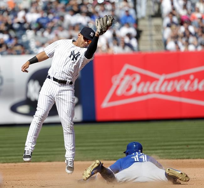 Torres makes debut as young Yankees beat Blue Jays 5-1 | iNFOnews.ca CP682519347