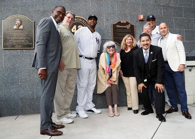 Yankees unveil plaque commemorating Stonewall Inn uprising | iNFOnews.ca Yankees unveil plaque commemorating Stonewall Inn uprising | iNFOnews.ca