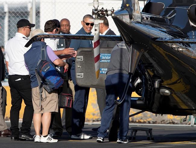 Obama in New Zealand for meetings, golf, but no public talks | iNFOnews.ca