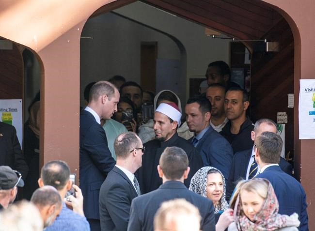 Prince William says New Zealand gunman failed to spread hate | iNFOnews.ca
