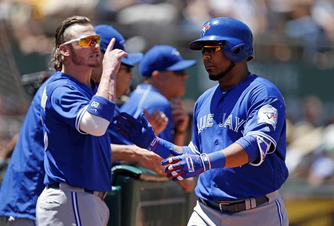 Healy homers, his 1st major league hit, as A's beat Jays | iNFOnews.ca Healy homers, his 1st major league hit, as A's beat Jays | iNFOnews.ca
