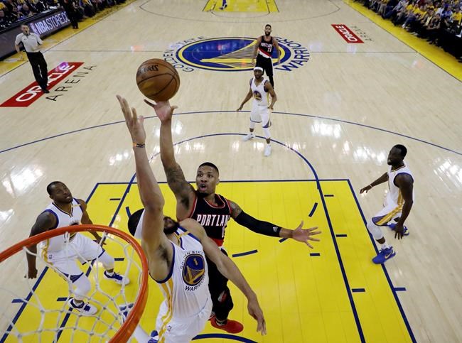 Warriors take 2-0 series lead on Blazers, win without Durant | iNFOnews.ca Warriors take 2-0 series lead on Blazers, win without Durant | iNFOnews.ca