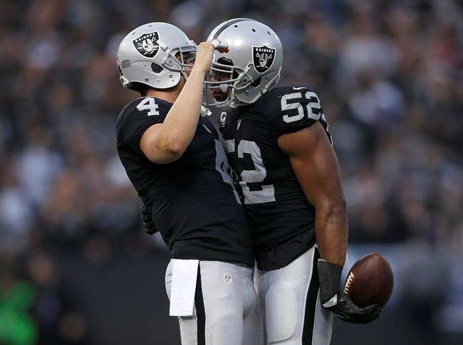 Carr leads another rally for Raiders in 38-24 win over Bills | iNFOnews.ca