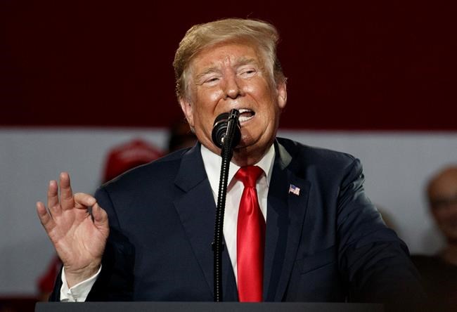 The Latest: Trump says Republicans should run on his record | iNFOnews.ca