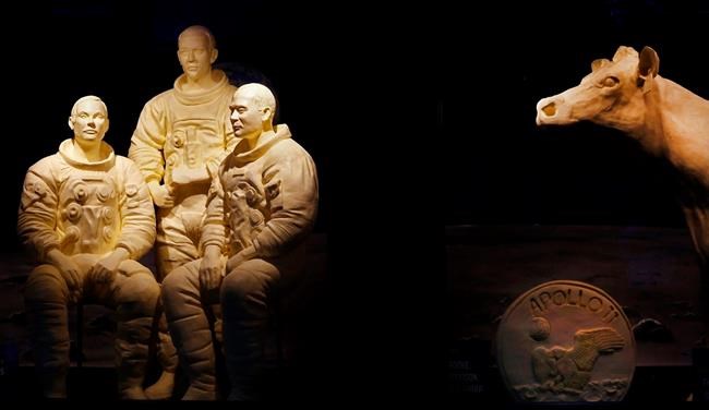 State fair remembers moon landing with butter astronauts | iNFOnews.ca