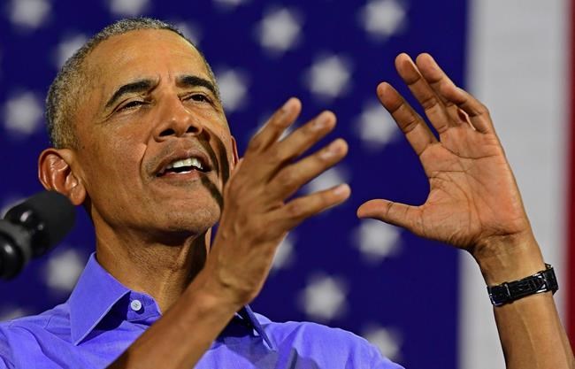 Obama tells voters sitting on sidelines in 2018 'dangerous' | iNFOnews.ca