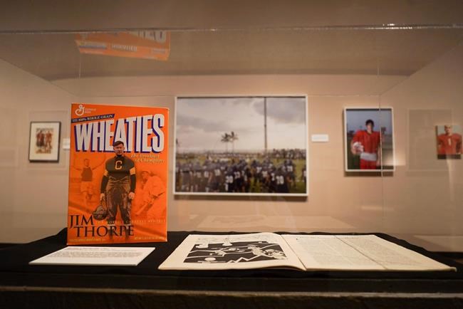 At birthplace of NFL, last stop for football art collection | iNFOnews.ca
