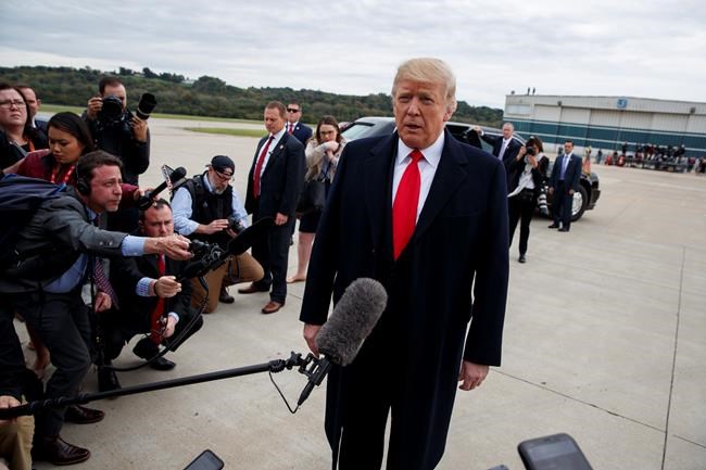 The Latest: Trump says freed pastor to be checked in Germany | iNFOnews.ca