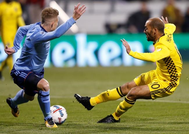 Columbus takes advantage of short-handed NYCFC 4-1 | iNFOnews.ca