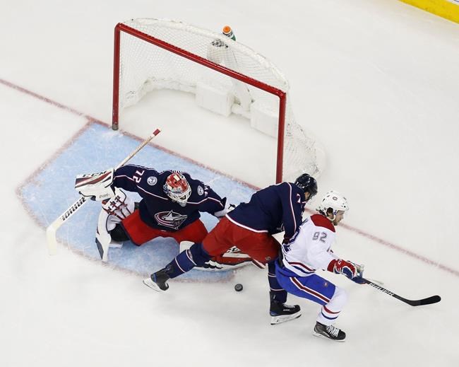 Jones scores again, surging Blue Jackets beat Canadiens 5-2 | iNFOnews.ca