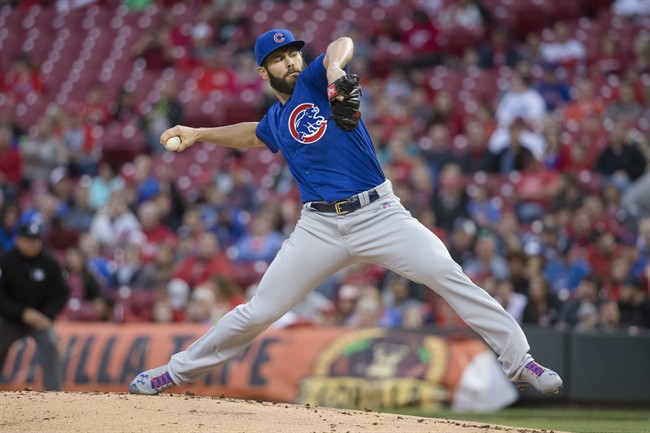 Canadian Press NewsAlert: Cubs Arrieta pitches no-hitter against Reds | iNFOnews.ca CP37171424