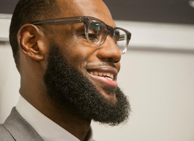 LA-bound LeBron leaves lasting gift, Akron 'always home' | iNFOnews.ca