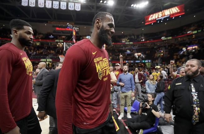 On time, on target: LeBron, Cavs pound Celtics in Game 3 | iNFOnews.ca CP558050621