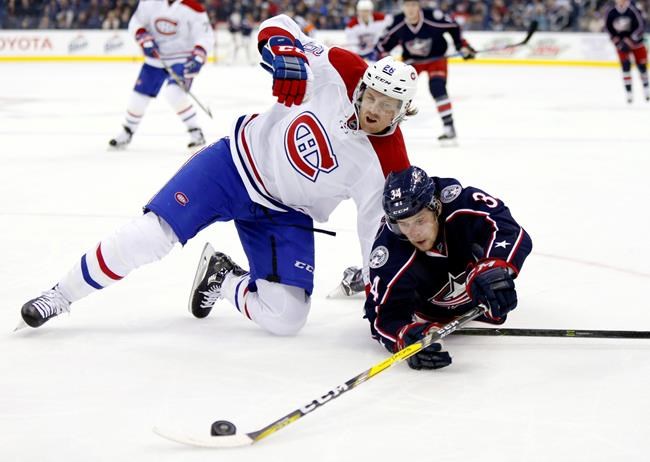 Blue Jackets rout NHL-leading Canadiens 10-0 | iNFOnews.ca