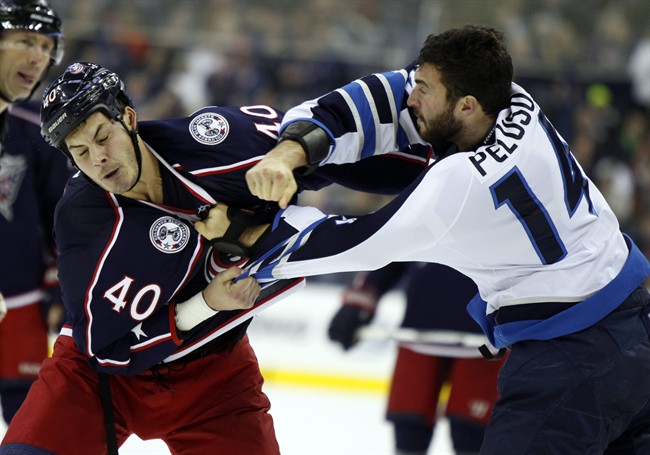 Blake Wheeler scores as Winnipeg Jets top Columbus Blue Jackets 3-2 | iNFOnews.ca CP35155365