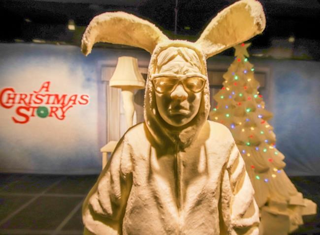 Ohio State Fair butter sculpture honours 'A Christmas Story' | iNFOnews.ca Ohio State Fair butter sculpture honours 'A Christmas Story' | iNFOnews.ca