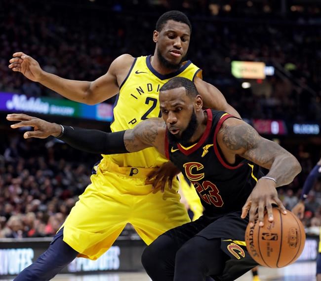 King's lair: LeBron scores 46, Cav even series with Pacers | iNFOnews.ca