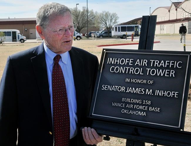 Sen. Jim Inhofe forced landing latest incident for the pilot | iNFOnews.ca