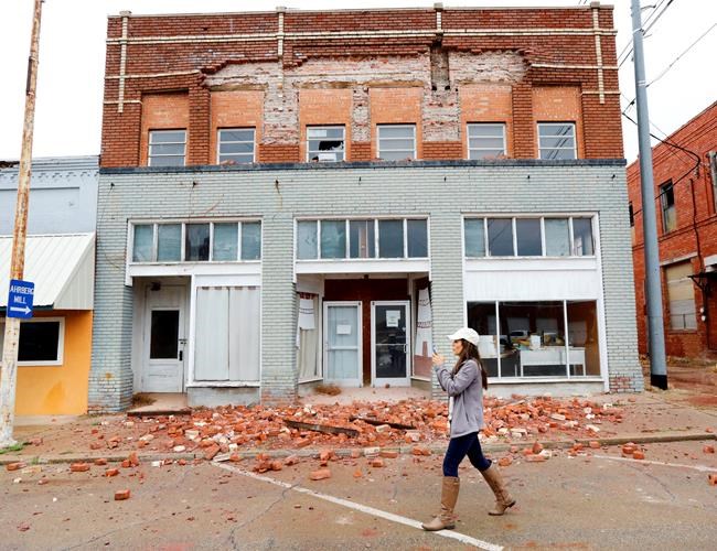 Official: 40 to 50 buildings damaged in Oklahoma earthquake | iNFOnews.ca Official: 40 to 50 buildings damaged in Oklahoma earthquake | iNFOnews.ca