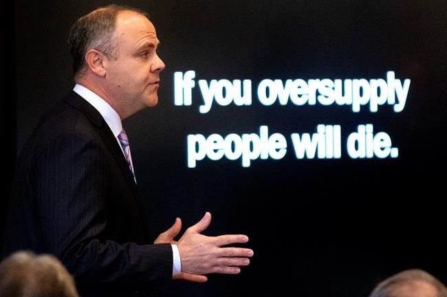 Oklahoma judge wants more answers on $85M opioid settlement | iNFOnews.ca