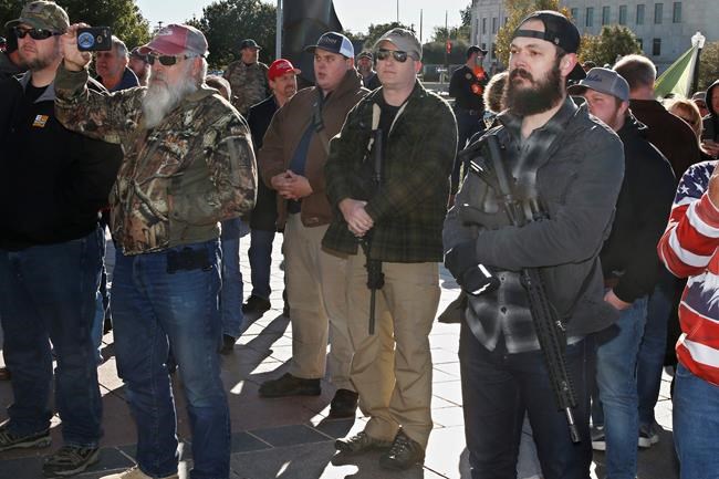 Advocates rally for the start of Oklahoma permitless gun law | iNFOnews.ca Advocates rally for the start of Oklahoma permitless gun law | iNFOnews.ca