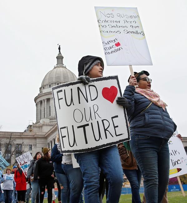 The Latest: Oklahoma governor says other areas need funding | iNFOnews.ca The Latest: Oklahoma governor says other areas need funding | iNFOnews.ca