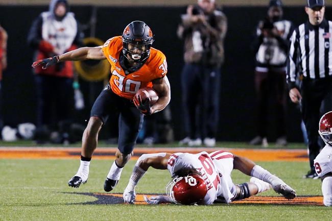 Edmonton's Chuba Hubbard named Big 12 top offensive player | iNFOnews.ca