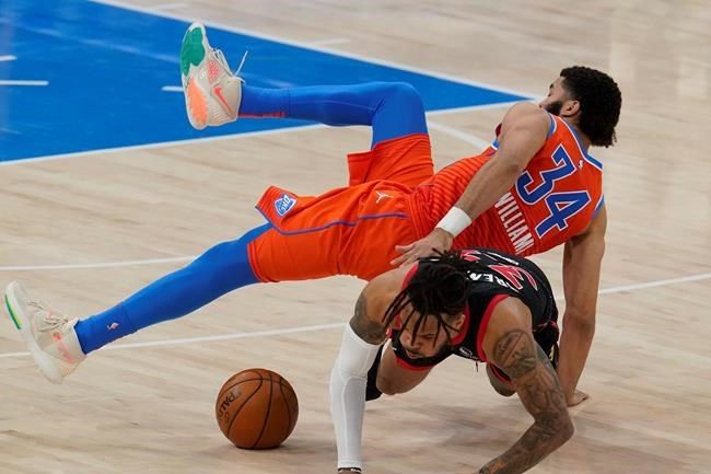 Oklahoma City tops Raptors 113-103, snaps 3-game skid | iNFOnews.ca Oklahoma City tops Raptors 113-103, snaps 3-game skid | iNFOnews.ca