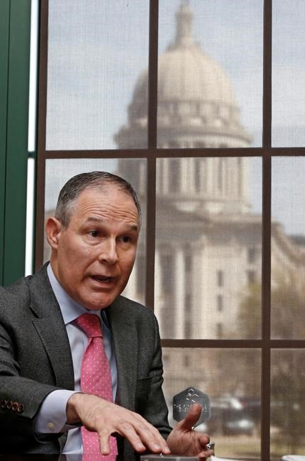 EPA head's emails with energy companies to be released | iNFOnews.ca