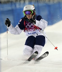 Canadian Press NewsAlert: Dufour-Lapointe sisters finish 1-2 in Olympic moguls | iNFOnews.ca