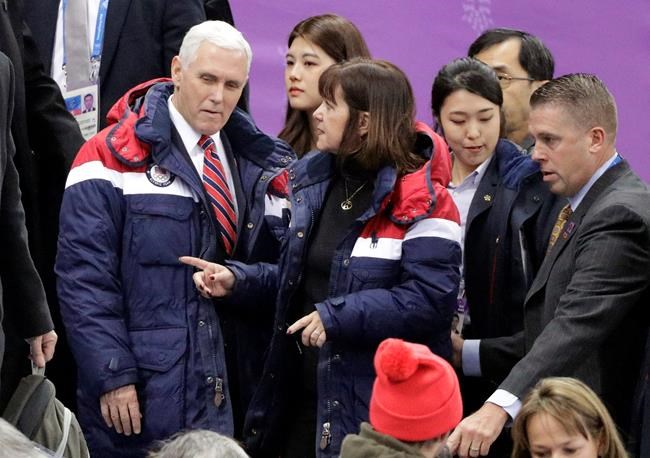 Pence upstaged by 2 Koreas' efforts to warm ties | iNFOnews.ca CP1103945602