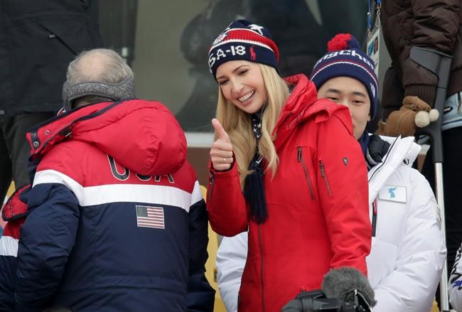 Ivanka Trump at Olympics for politics, to back athletes | iNFOnews.ca