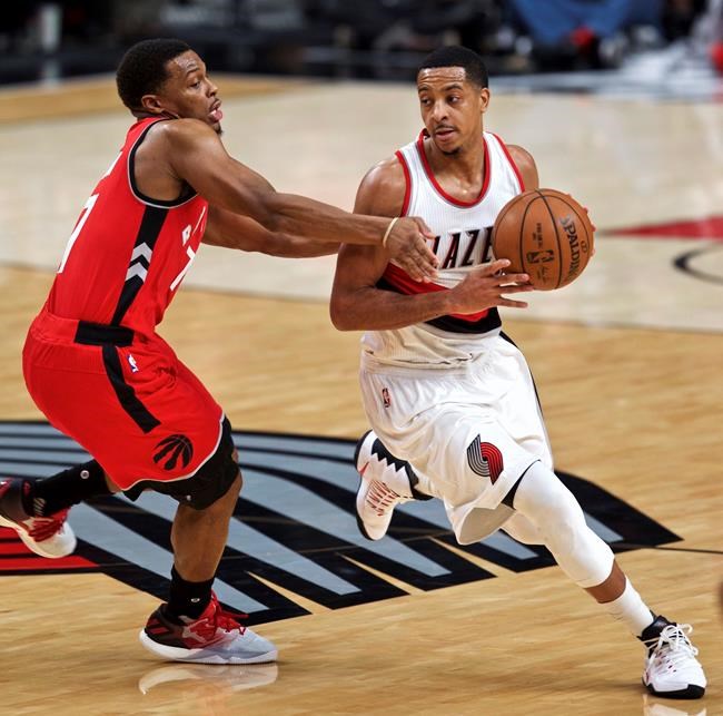 Lowry leads Raptors to 95-91 win over skidding Trail Blazers | iNFOnews.ca Lowry leads Raptors to 95-91 win over skidding Trail Blazers | iNFOnews.ca