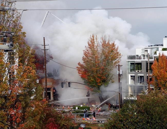 The Latest: Firefighter thrown 20 feet by gas explosion | iNFOnews.ca
