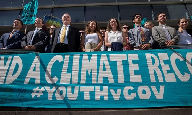 Appeals court puts youth climate change lawsuit on hold | iNFOnews.ca