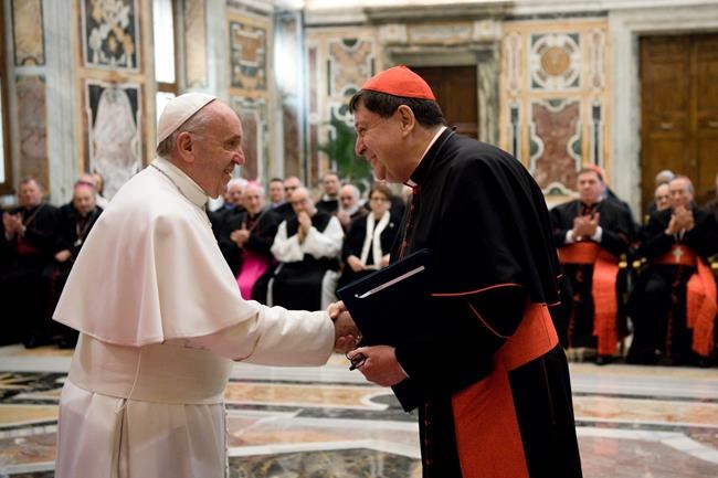 Pope frets about 'hemorrhage' of priests, nuns from church | iNFOnews.ca CP1576317003